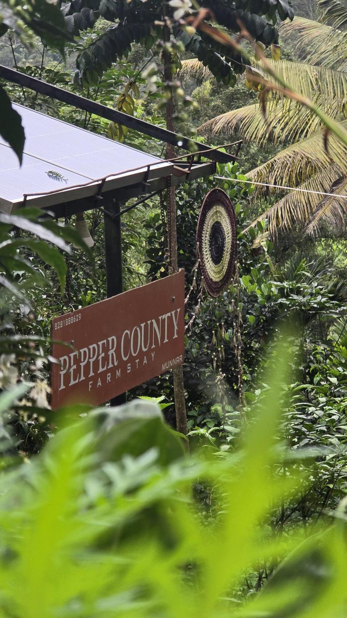 Pepper County Farm Stay Munnar Buitenkant foto